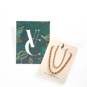 Gold Twisted Necklace